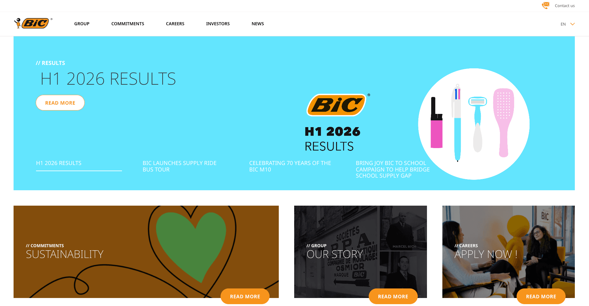 Bic — Consumer Goods
