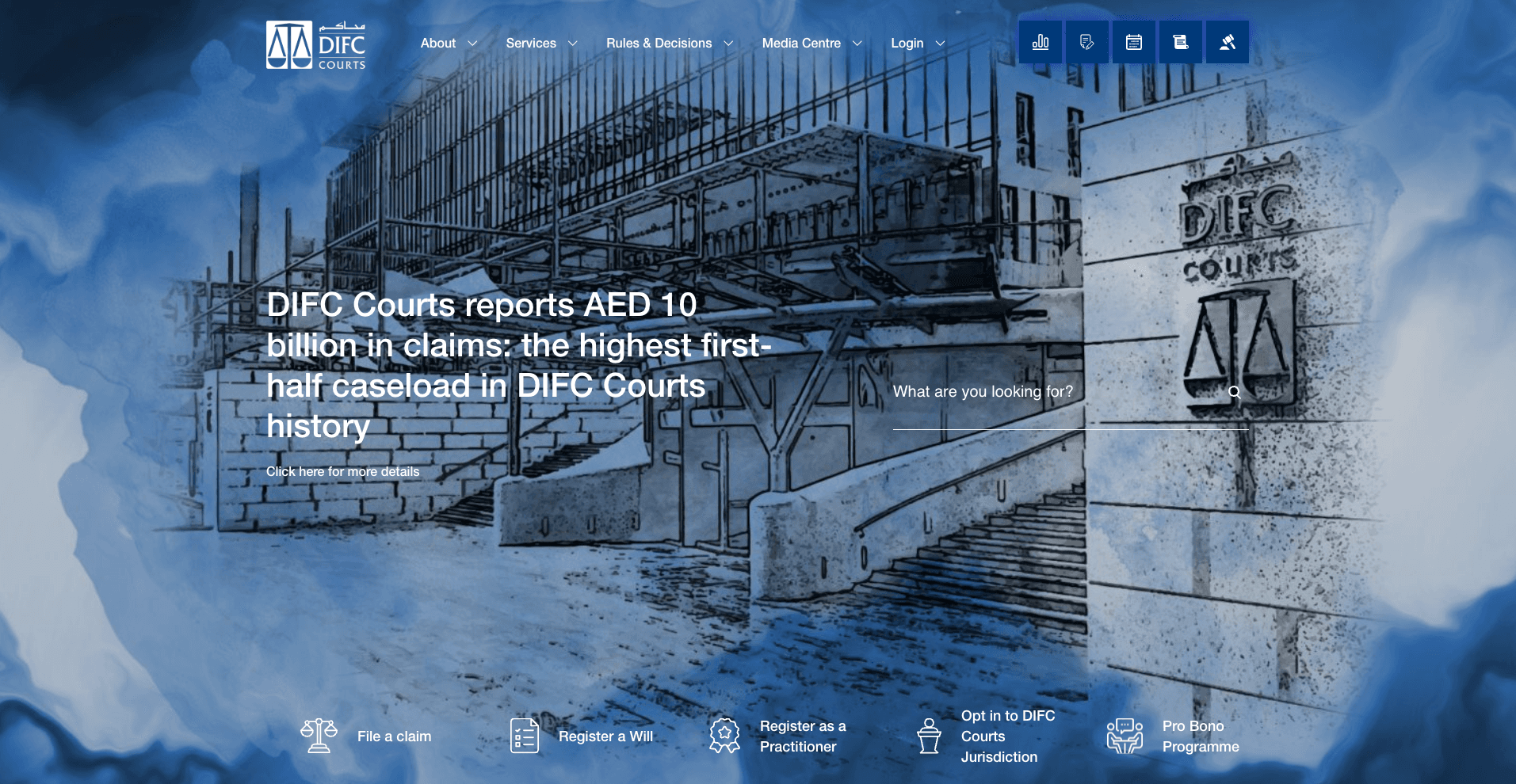 DIFC Courts — Judicial & Public Sector