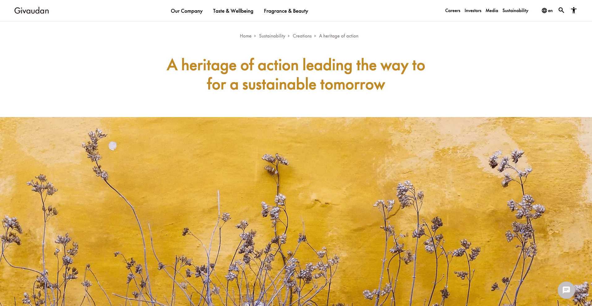 Givaudan — Fragrance & Flavours