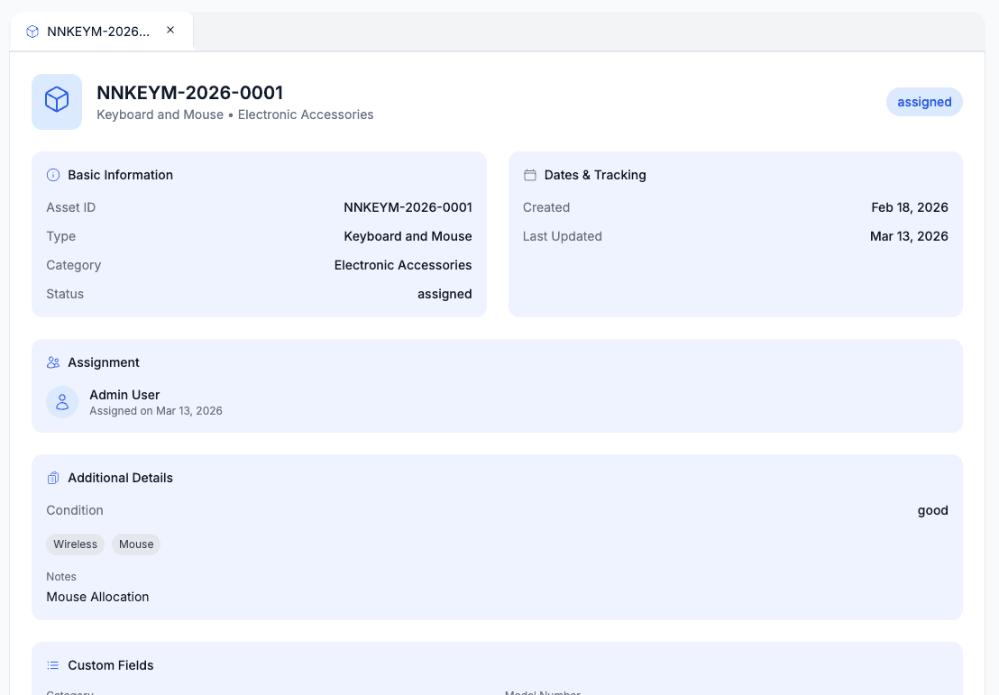 Employee Asset Management Software