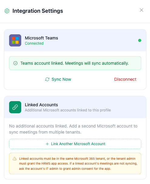Sync HRMS with the systems you already run